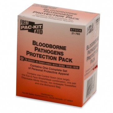 Blood Borne Pathogen Protection Pack Refill