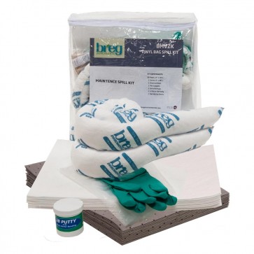 Breg Mixed Fluids Vinyl Zipper Bag Kit